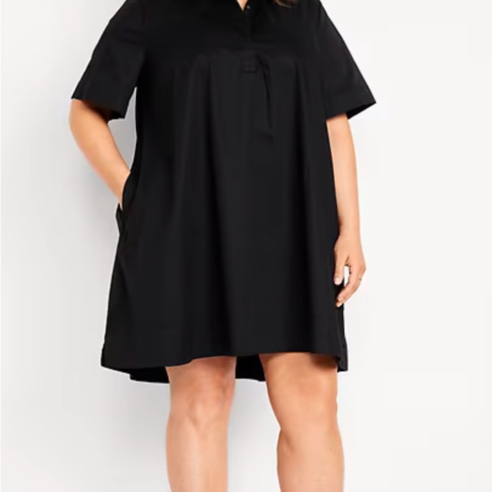 Old Navy - Mini Swing Shirt Dress - Picture 4 of 6